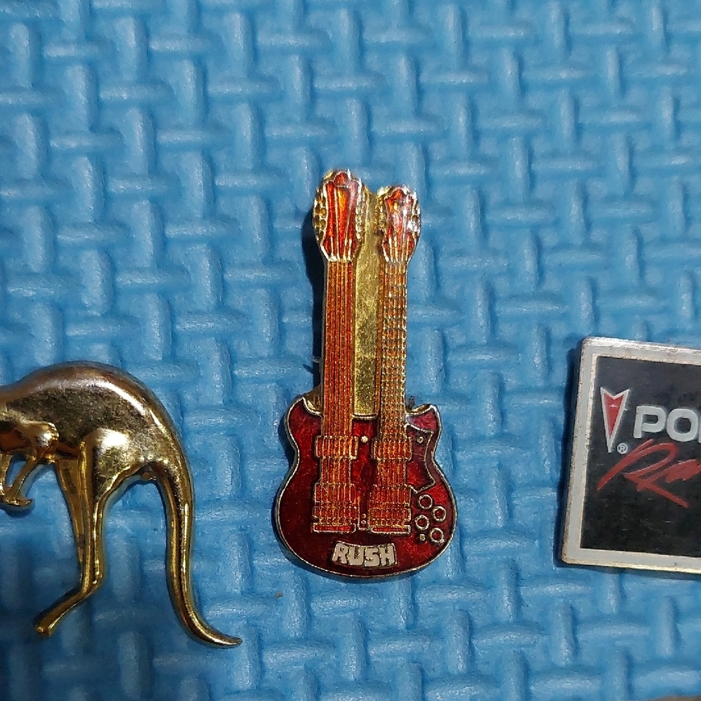 Blue Pontiac Racing Pin Collection - Picture 3 of 10